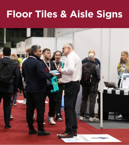 Floor Tiles & Aisle Signs Sponsorship